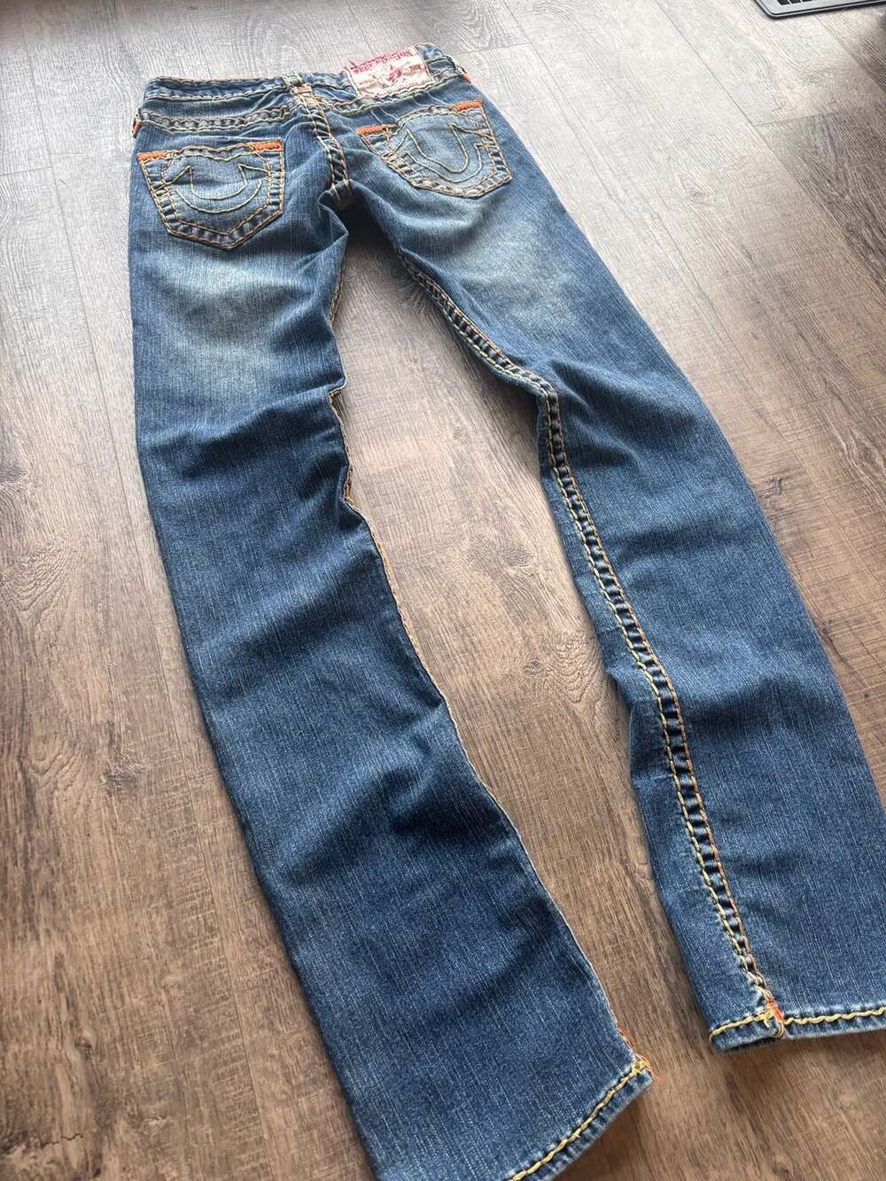 True Religion Johnny Super T Row Seat Denim Jeans